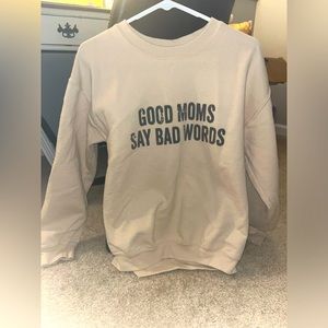 Size medium crew neck sweat shirt